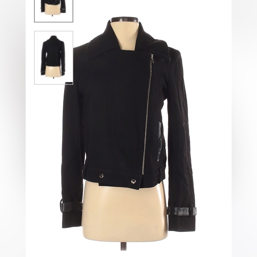 Bec & Bridge Black Coyote Club Jacket Size 4 (S)
